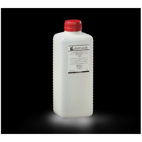 Botellas estériles(radiación) para la recogida de aguas con tiosulfato 1000ml
